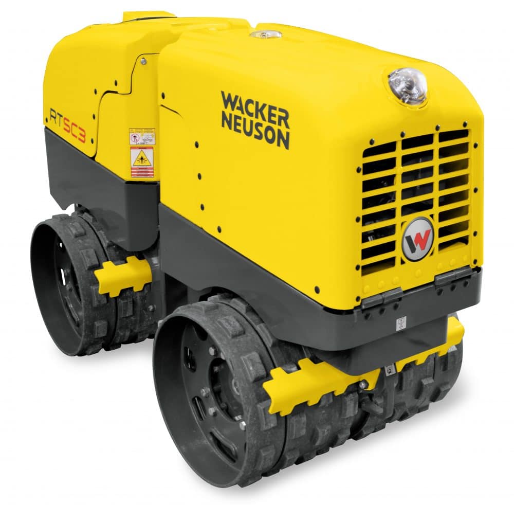 Wacker Neuson Trench Roller RTKx-SC3 with Compatec