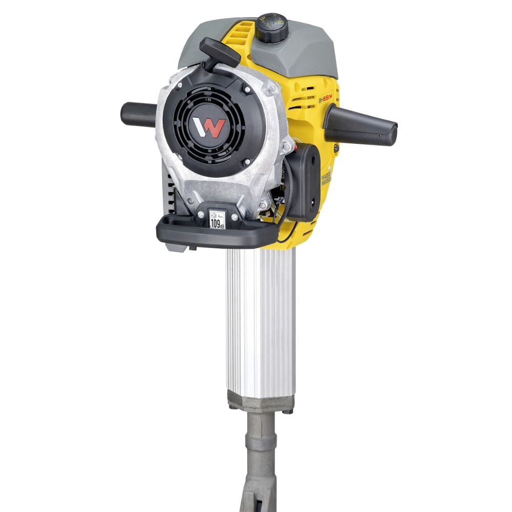 Wacker Neuson Gasoline Breaker BH55rw Shank Hex 28x160 TJC Plant Group Wacker Neuson Gasoline Breaker BH55rw Shank Hex 28x160 TJC Plant Group