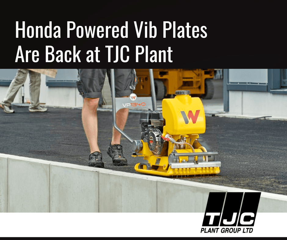 Honda Powered Vib Plates Are Back at TJC Plant